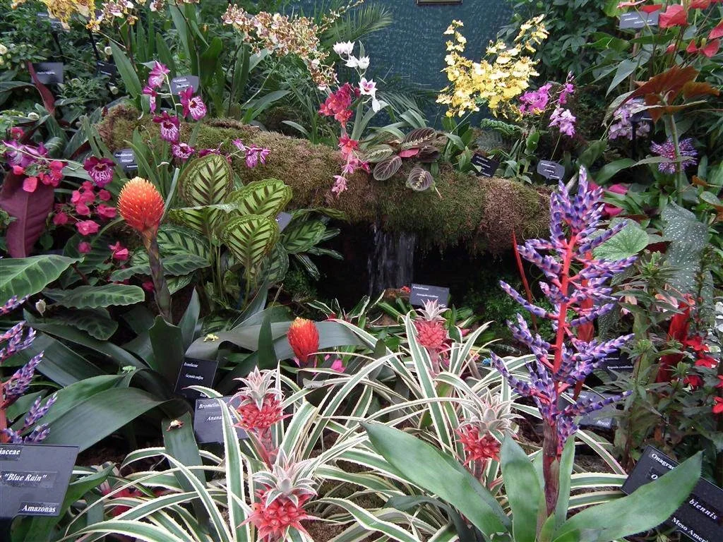 Floral marquee in the long water area 27